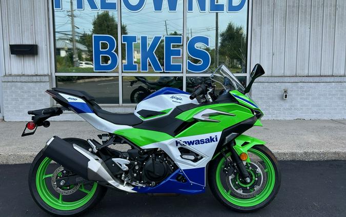 2024 Kawasaki Ninja 500 SE 40th Anniversary Edition ABS