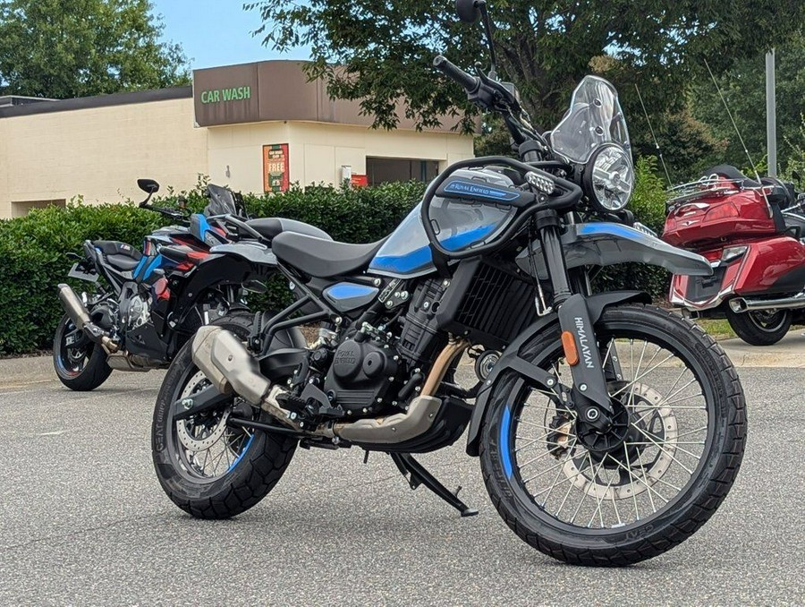 2025 Royal Enfield Himalayan 450 Slate Poppy Blue
