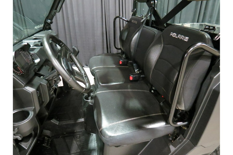 2023 Polaris RANGER XP 1000 Premium Super Graphite with Lifted Lime Accents