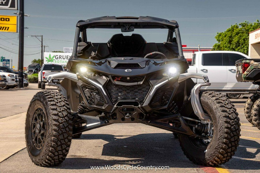 2024 Can-Am® Maverick R X RS with Smart-Shox Triple Black