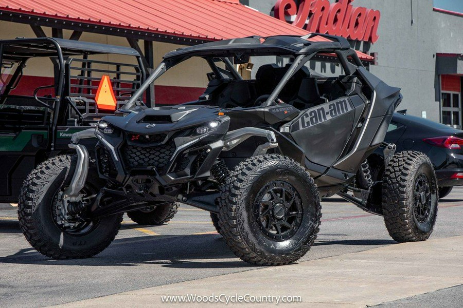 2024 Can-Am® Maverick R X RS with Smart-Shox Triple Black