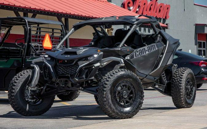 2024 Can-Am® Maverick R X RS with Smart-Shox Triple Black