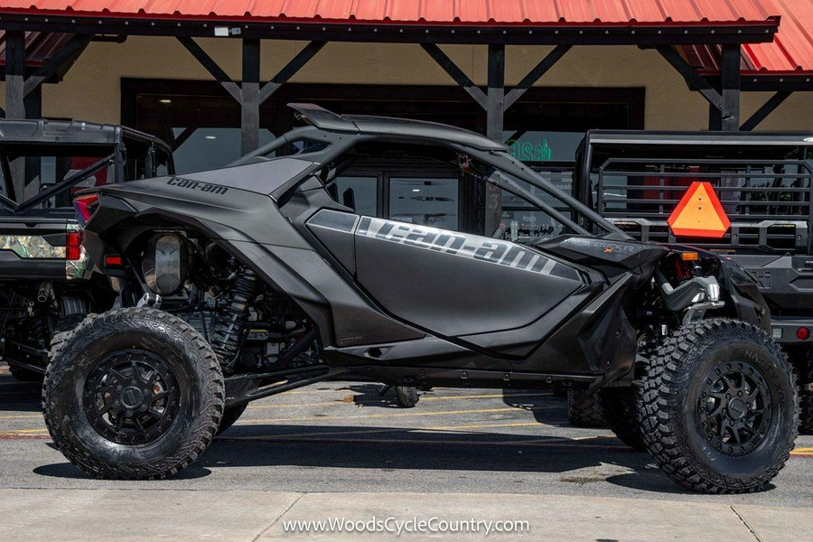 2024 Can-Am® Maverick R X RS with Smart-Shox Triple Black