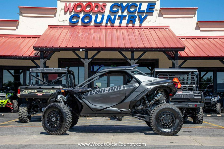 2024 Can-Am® Maverick R X RS with Smart-Shox Triple Black