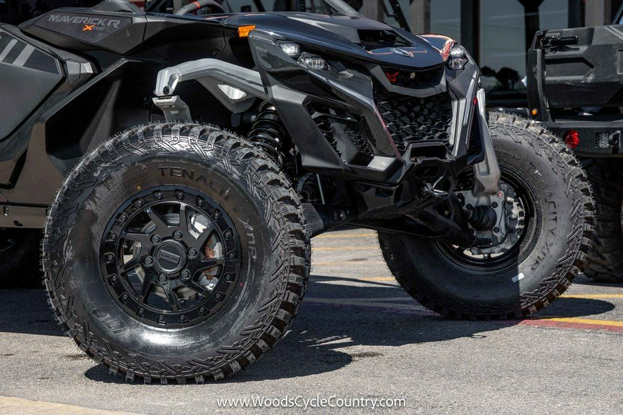 2024 Can-Am® Maverick R X RS with Smart-Shox Triple Black