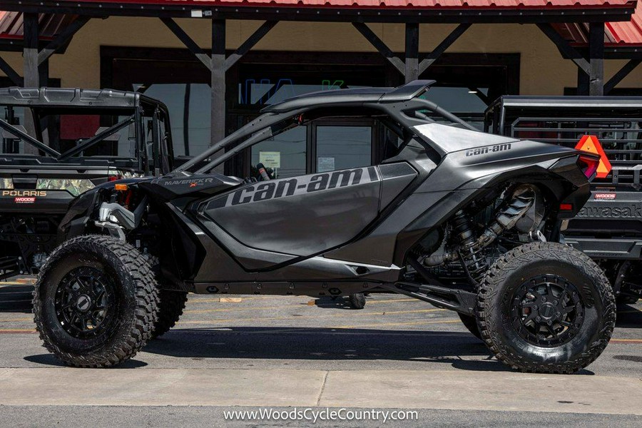 2024 Can-Am® Maverick R X RS with Smart-Shox Triple Black