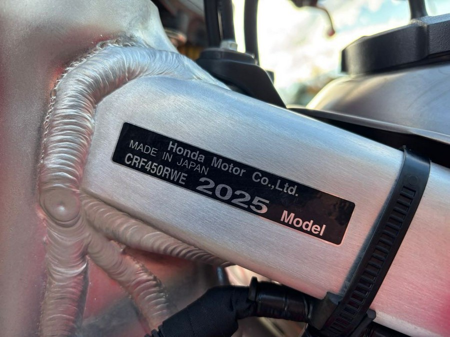2025 Honda CRF® 450RWE