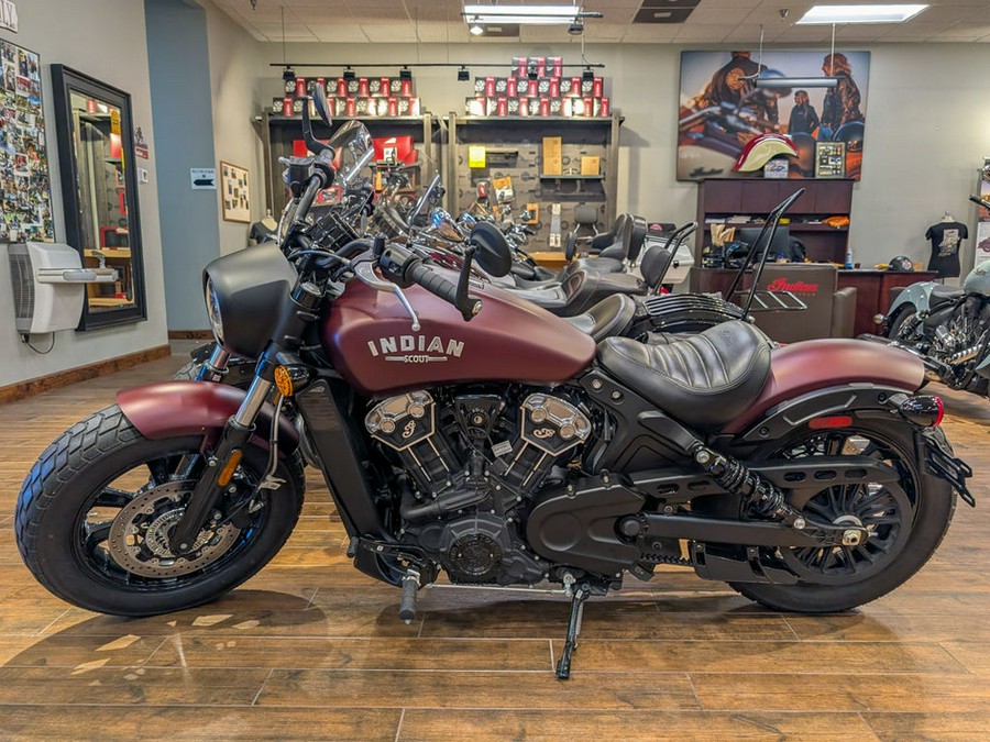 2022 Indian Motorcycle® Scout® Bobber ABS Maroon Metallic Smoke