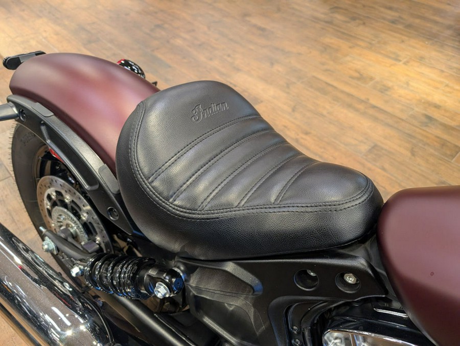 2022 Indian Motorcycle® Scout® Bobber ABS Maroon Metallic Smoke