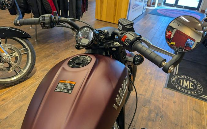 2022 Indian Motorcycle® Scout® Bobber ABS Maroon Metallic Smoke
