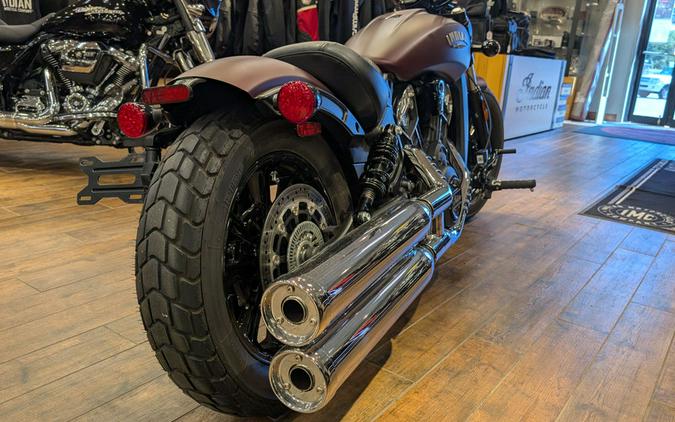 2022 Indian Motorcycle® Scout® Bobber ABS Maroon Metallic Smoke