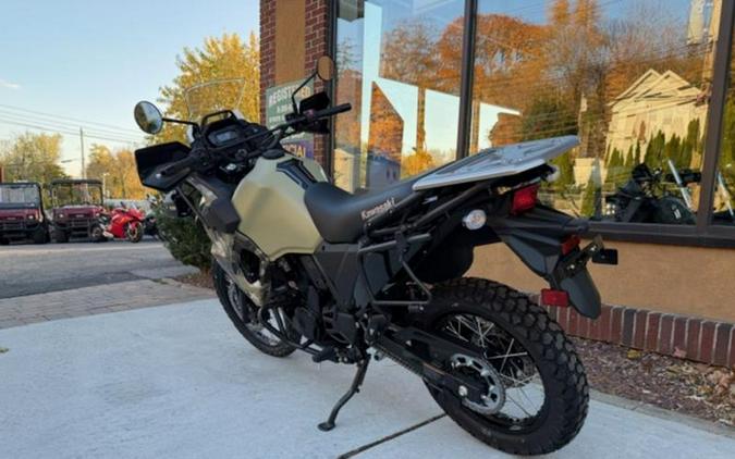 2026 Kawasaki KLR®650 Adventure ABS Cypher Camo Beige