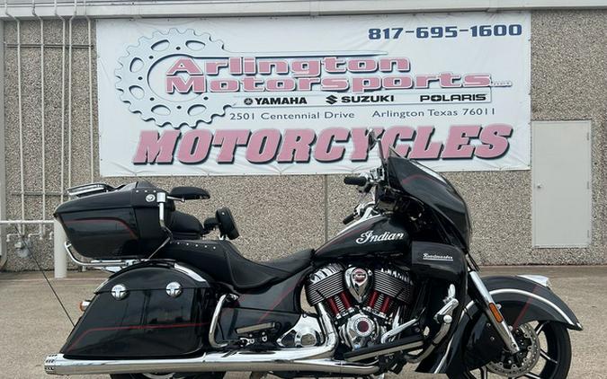 2020 Indian Roadmaster Elite Thunder Black Vivid Crystal Ove