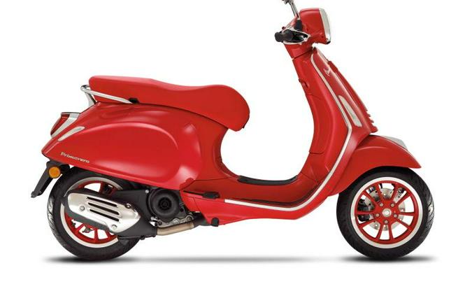 2023 Vespa Primavera 50 Red