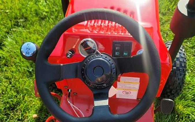 2023 Massimo Motor Sports LLC Red 125cc Mini Tractor