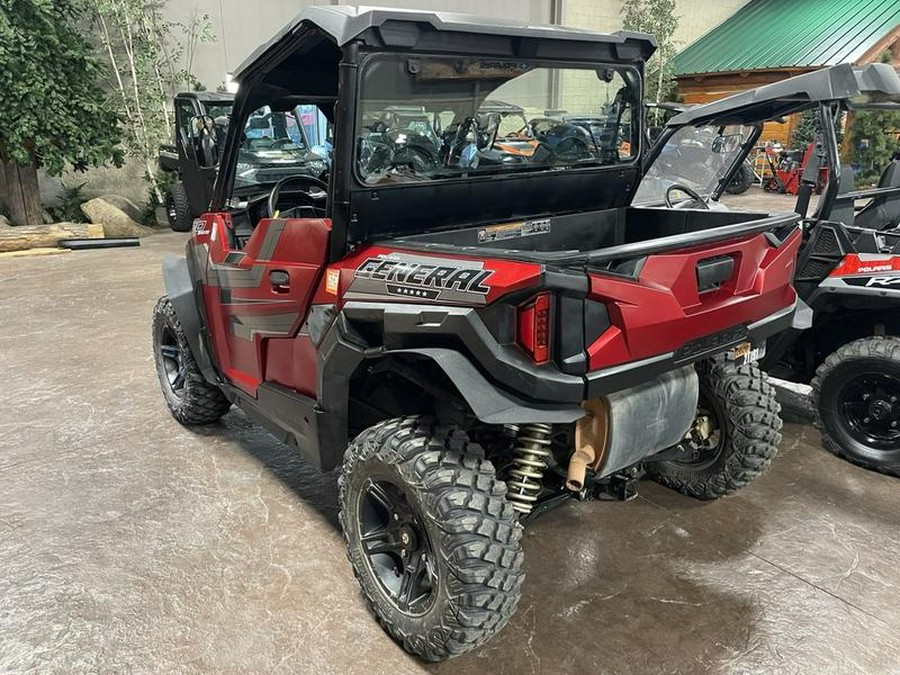 2018 Polaris® General™ 1000 EPS Ride Command™ Edition Matte Sunset Red