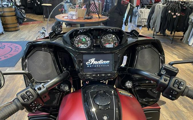 2025 Indian Pursuit Dark Horse 112 Sunset Red Smoke With Bla