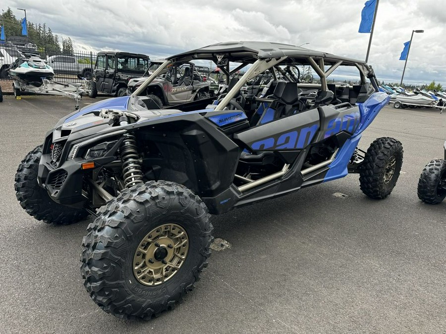 2024 Can-Am® Maverick X3 MAX X rs Turbo RR Dazzling Blue & Carbon Black