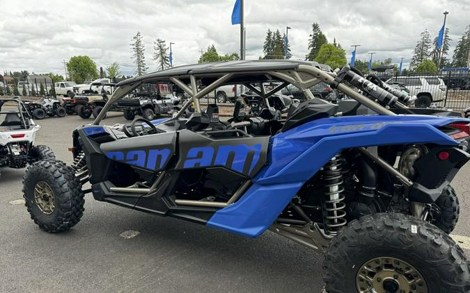 2024 Can-Am® Maverick X3 MAX X rs Turbo RR Dazzling Blue & Carbon Black