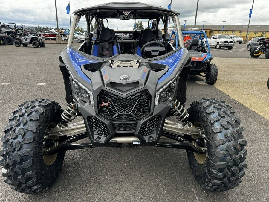 2024 Can-Am® Maverick X3 MAX X rs Turbo RR Dazzling Blue & Carbon Black