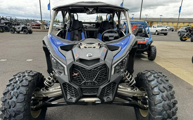 2024 Can-Am® Maverick X3 MAX X rs Turbo RR Dazzling Blue & Carbon Black