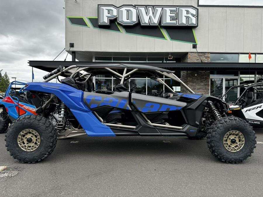 2024 Can-Am® Maverick X3 MAX X rs Turbo RR Dazzling Blue & Carbon Black