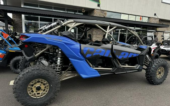 2024 Can-Am® Maverick X3 MAX X rs Turbo RR Dazzling Blue & Carbon Black