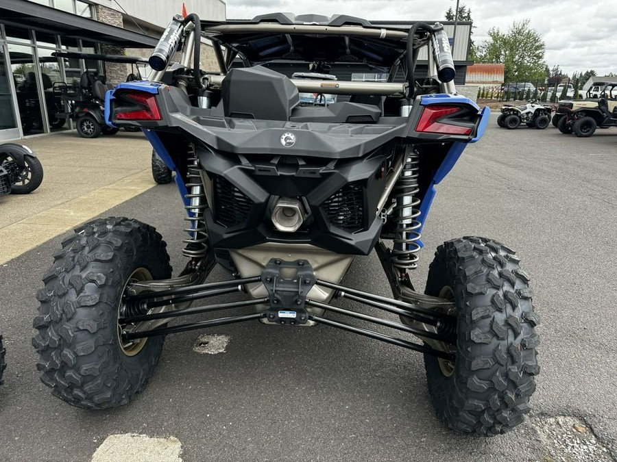 2024 Can-Am® Maverick X3 MAX X rs Turbo RR Dazzling Blue & Carbon Black