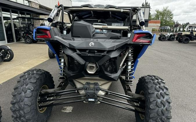 2024 Can-Am® Maverick X3 MAX X rs Turbo RR Dazzling Blue & Carbon Black