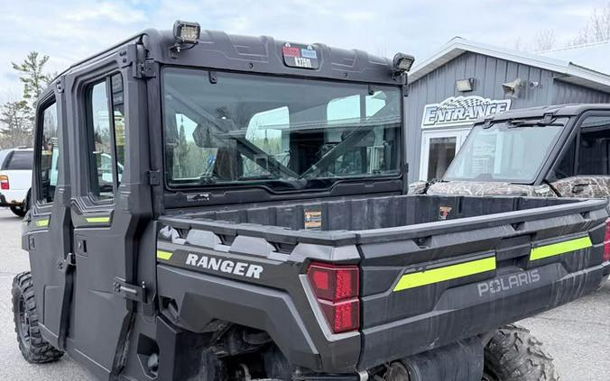 2023 RANGER CREW XP 1000 NorthStar Edition Premium Super Graphite with Lifted Lime Accents - Polaris