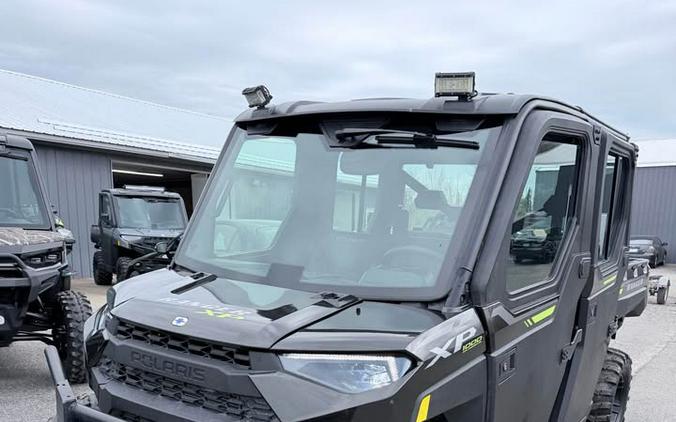 2023 RANGER CREW XP 1000 NorthStar Edition Premium Super Graphite with Lifted Lime Accents - Polaris