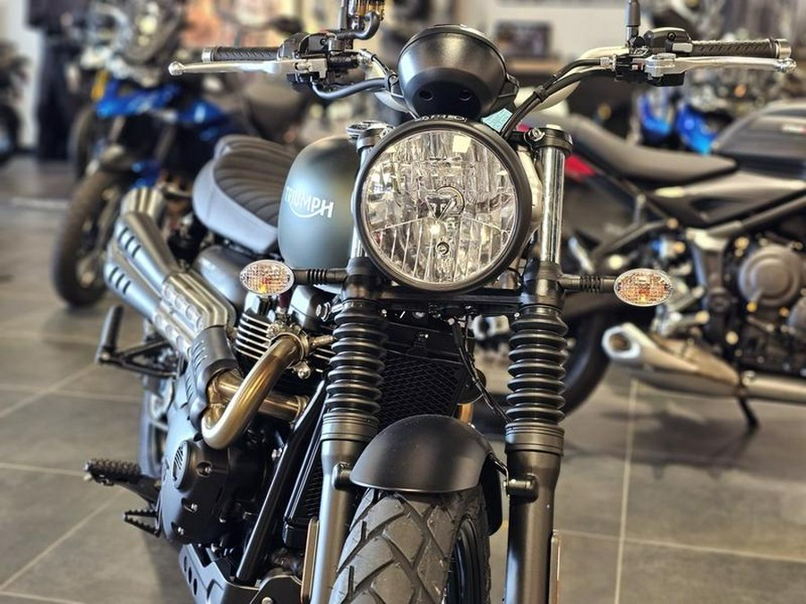 2024 Triumph Scrambler 900 Matte Khaki