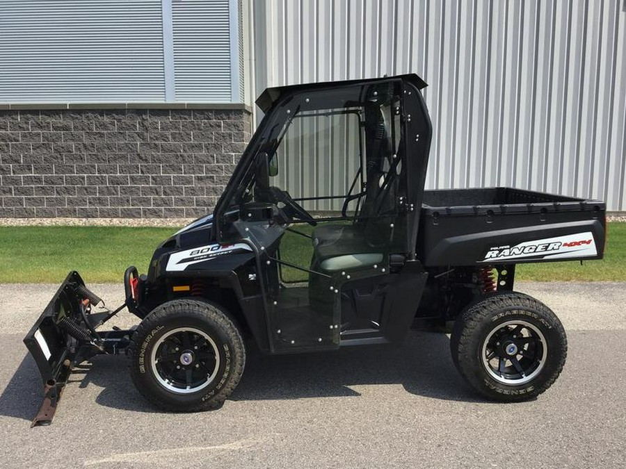 2013 Polaris® Ranger® 800 EFI Black and White Lightning LE