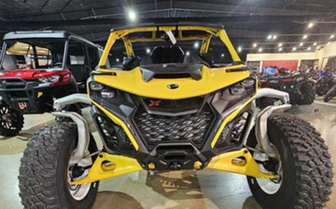 2024 Can-Am Maverick R X RS Carbon Black & Neo Yellow