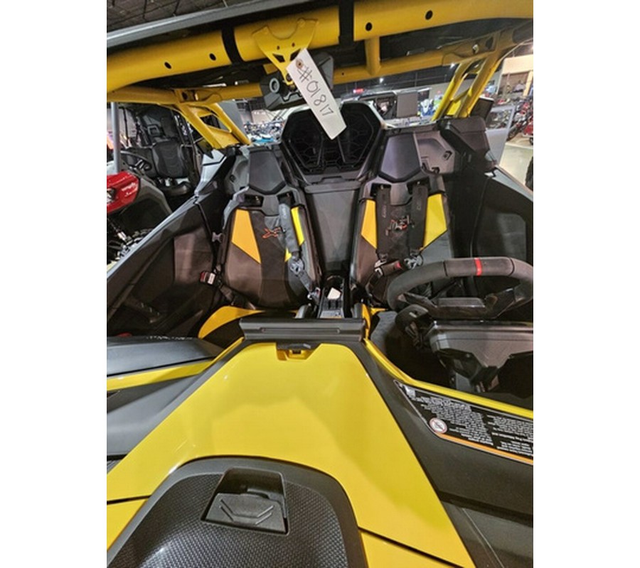 2024 Can-Am Maverick R X RS Carbon Black & Neo Yellow