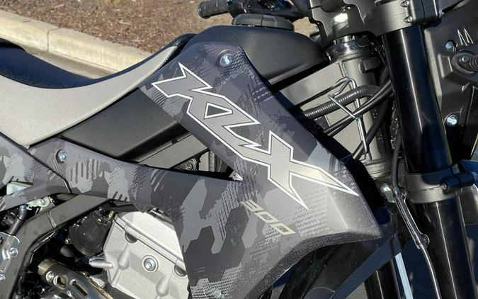 2024 Kawasaki KLX®300 Cypher Camo Gray