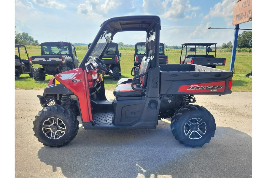 2013 Polaris Industries RANGER® XP 900 EPS Sunset Red LE