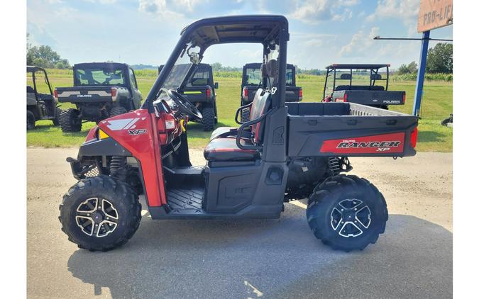 2013 Polaris Industries RANGER® XP 900 EPS Sunset Red LE