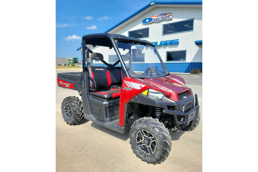 2013 Polaris Industries RANGER® XP 900 EPS Sunset Red LE