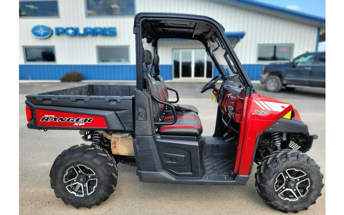 2013 Polaris Industries RANGER® XP 900 EPS Sunset Red LE