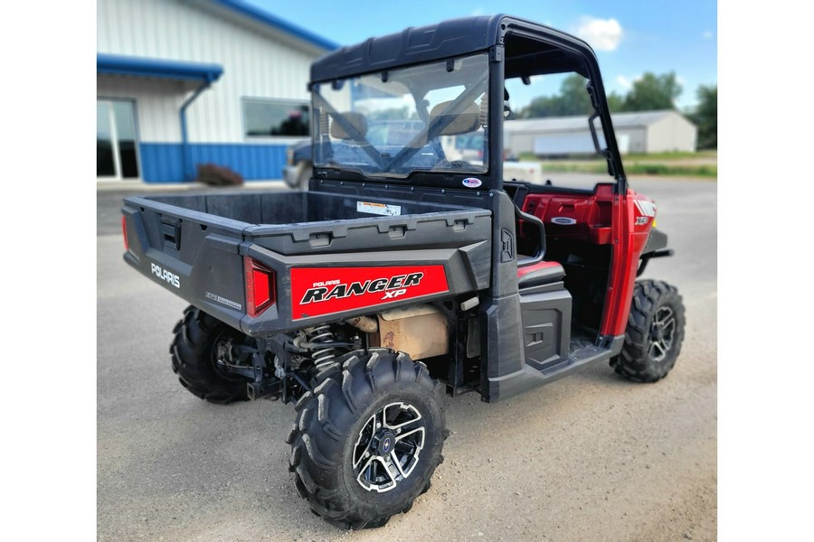 2013 Polaris Industries RANGER® XP 900 EPS Sunset Red LE