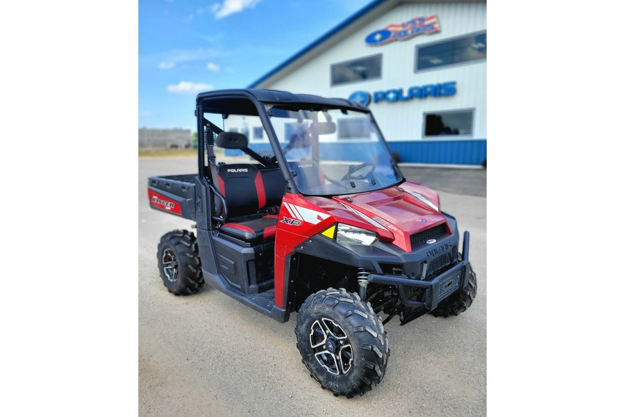 2013 Polaris Industries RANGER® XP 900 EPS Sunset Red LE