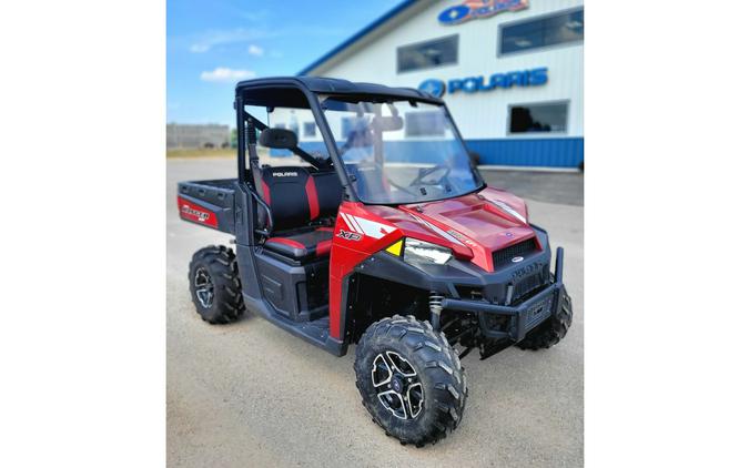 2013 Polaris Industries RANGER® XP 900 EPS Sunset Red LE