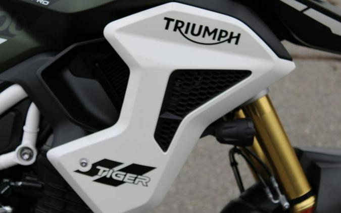 2025 Triumph Tiger 1200 Rally Pro Matt Khaki Green