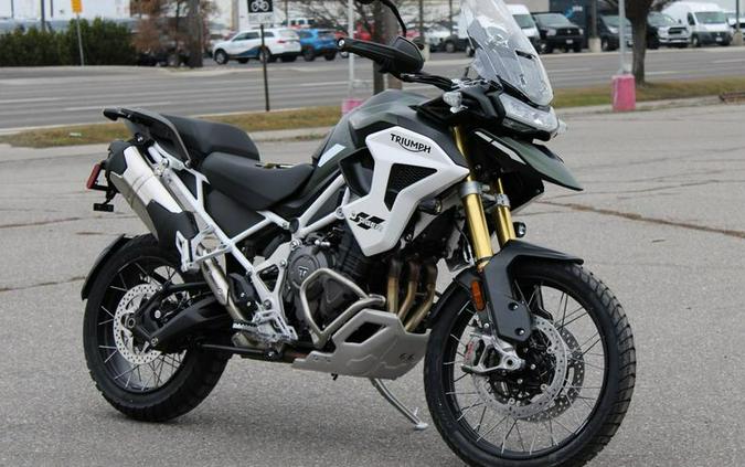 2025 Triumph Tiger 1200 Rally Pro Matt Khaki Green