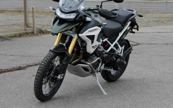 2025 Triumph Tiger 1200 Rally Pro Matt Khaki Green
