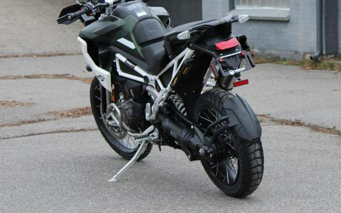 2025 Triumph Tiger 1200 Rally Pro Matt Khaki Green