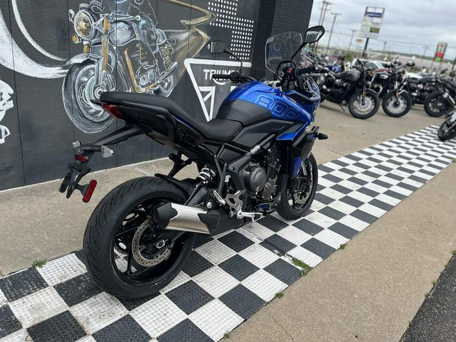 2025 Triumph Tiger Sport 800 Caspian Blue / Phantom Black
