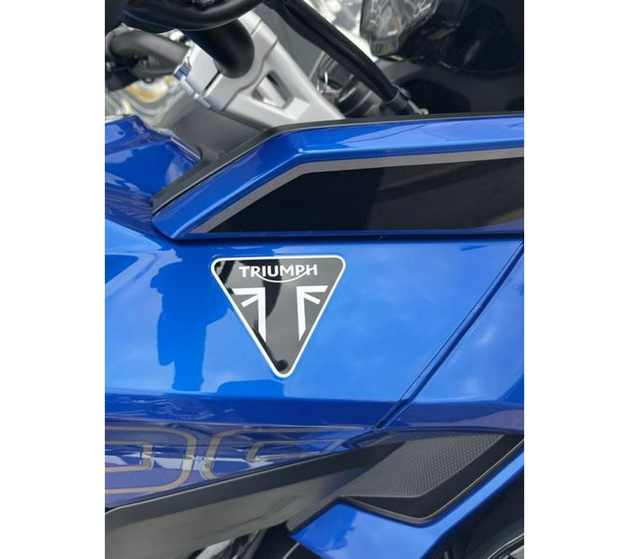 2025 Triumph Tiger Sport 800 Caspian Blue / Phantom Black