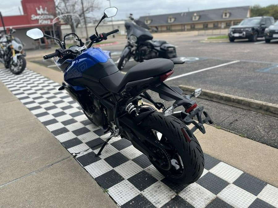 2025 Triumph Tiger Sport 800 Caspian Blue / Phantom Black